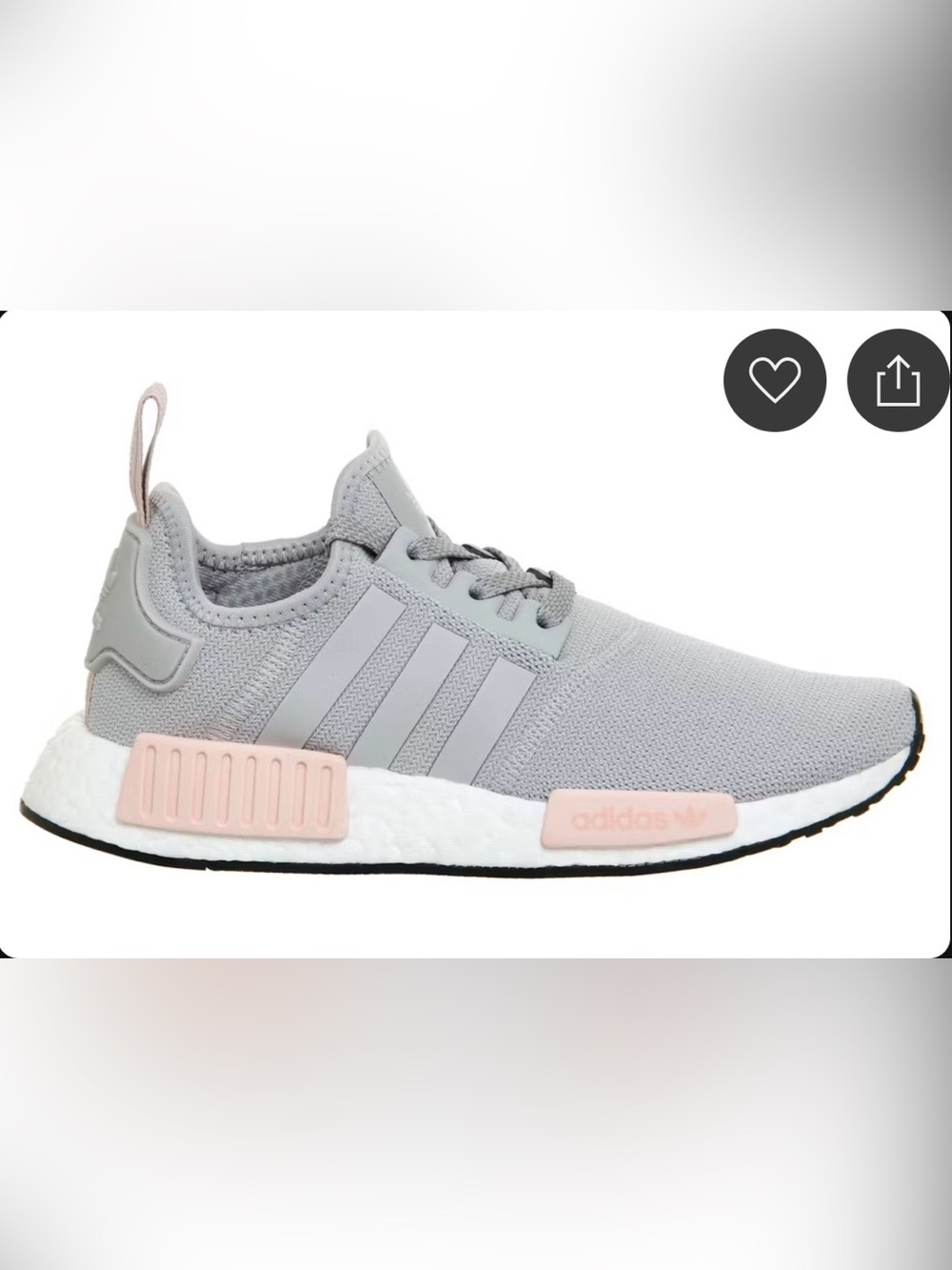 Adidas NMD_R1 W Clear Onix Vapour Pink Shoes